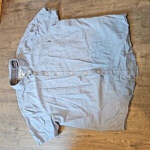 Hurley Men's XXL Button Down Blue Shirt